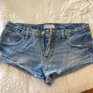 Free People Denim Shorts